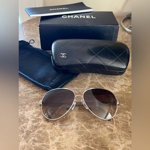 CHANEL Aviator Sunglasses CHANEL glasses BRAND NEW AUTHENTIC
